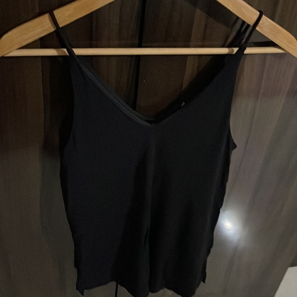 H&M cute spaghetti top with lining , black, Size XS - Picture 4 of 5